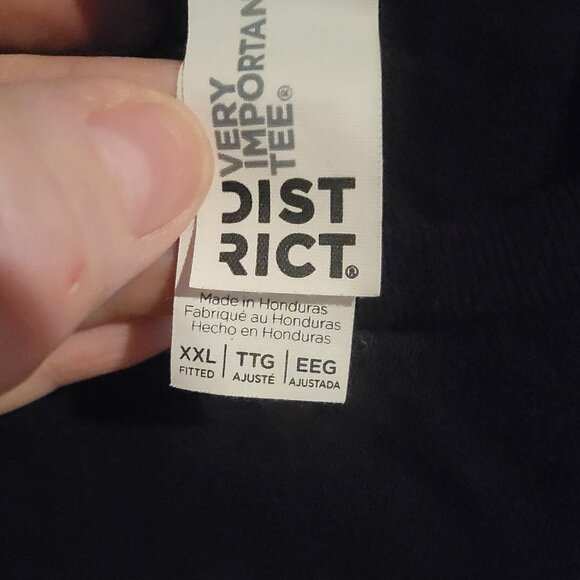 very important tee district L/XL READ DESCRIP - Picture 2 of 2
